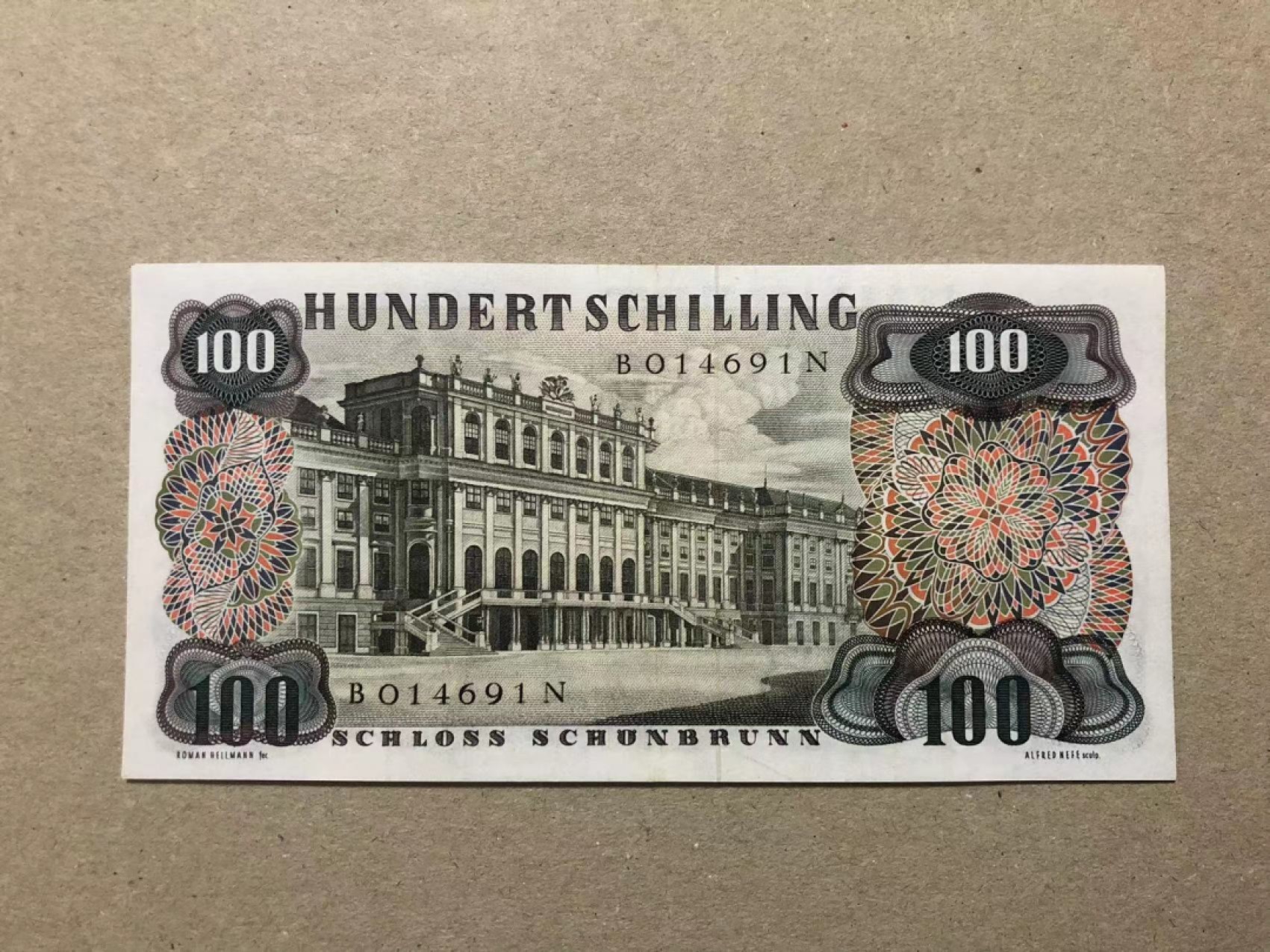 【Blue Auction】✨世界纸币精拍第243期——小双十一专场  奥地利 1960年100先令 音乐家斯特劳斯 AU品相