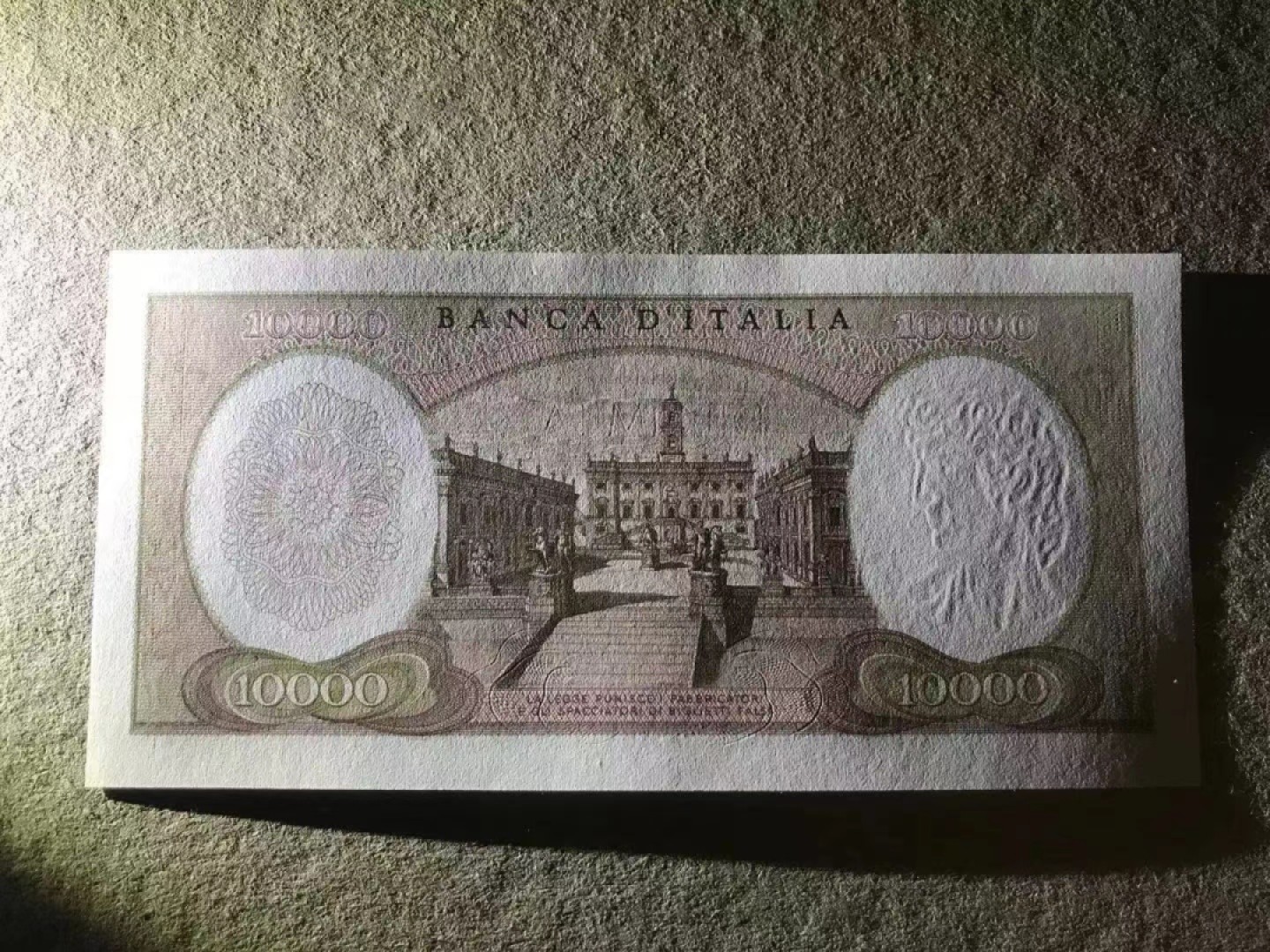 【Blue Auction】✨世界纸币精拍第243期——小双十一专场  意大利 1973年10000里拉 米开朗基罗 全新UNC