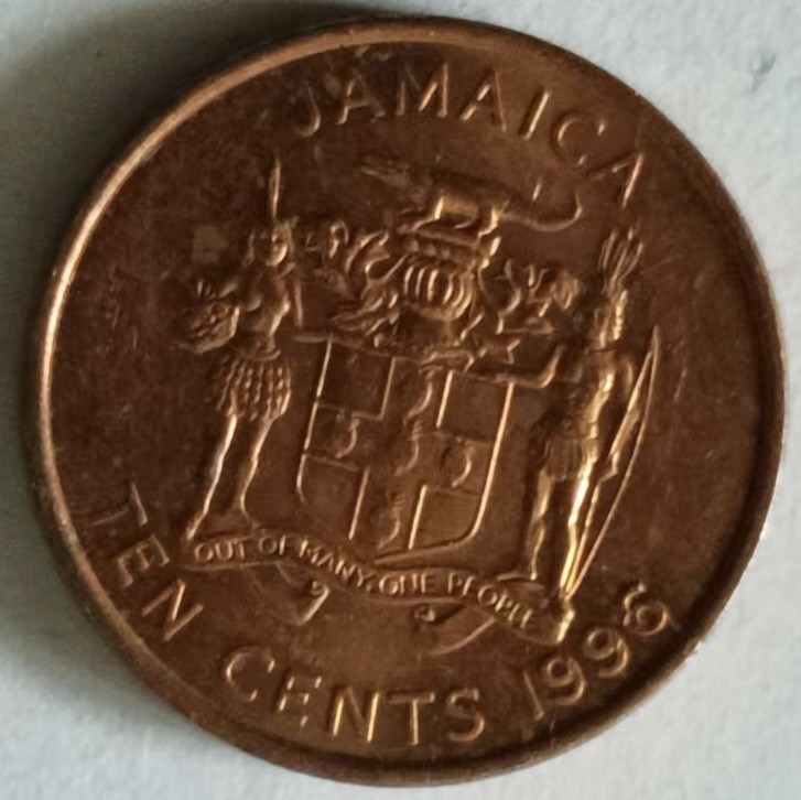 泡泡堂第133期  世界硬币专场（无押金，无佣金，捡漏，全场20包邮，偏远地区除外） 牙买加十分