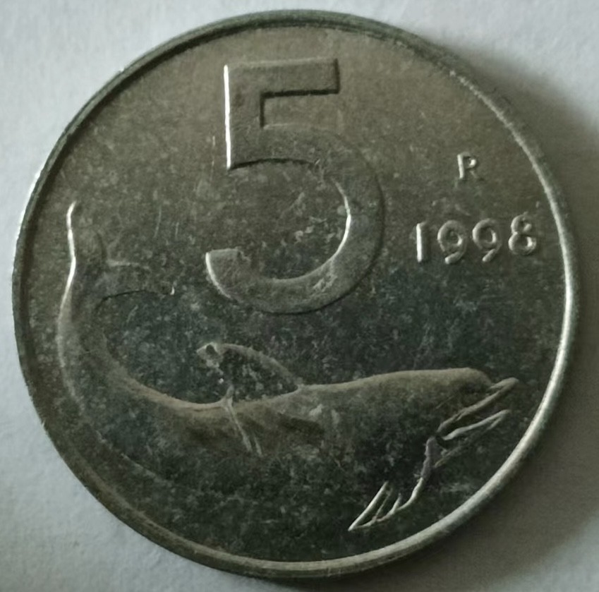 泡泡堂第133期  世界硬币专场（无押金，无佣金，捡漏，全场20包邮，偏远地区除外） 意大利五里拉