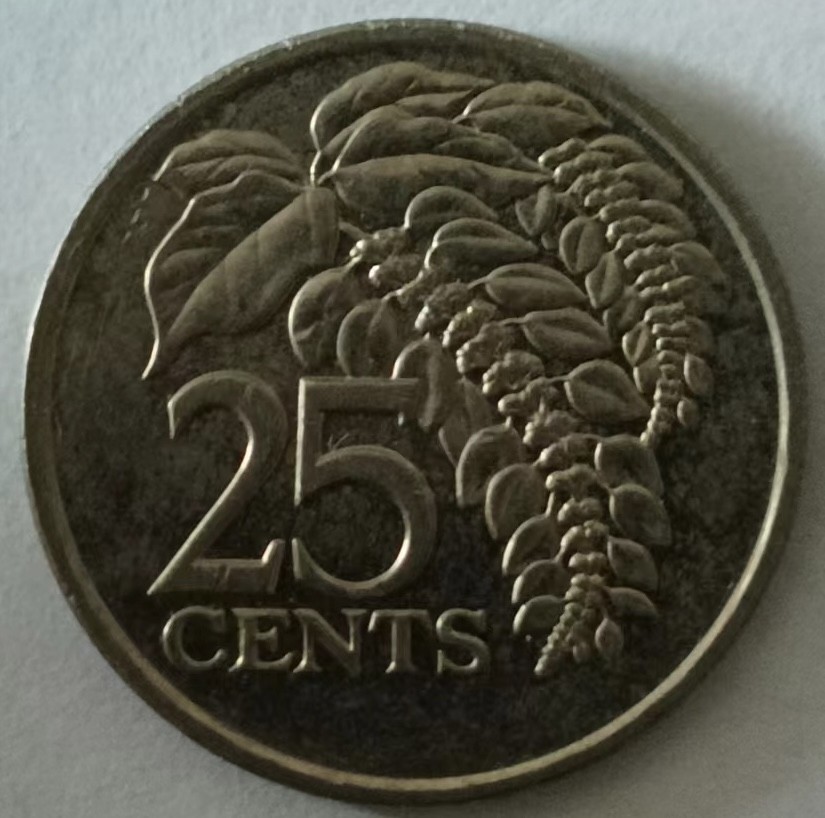 泡泡堂第133期  世界硬币专场（无押金，无佣金，捡漏，全场20包邮，偏远地区除外） 特立尼达25分