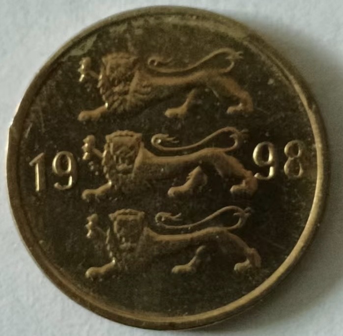 泡泡堂第133期  世界硬币专场（无押金，无佣金，捡漏，全场20包邮，偏远地区除外） 爱沙尼亚十分