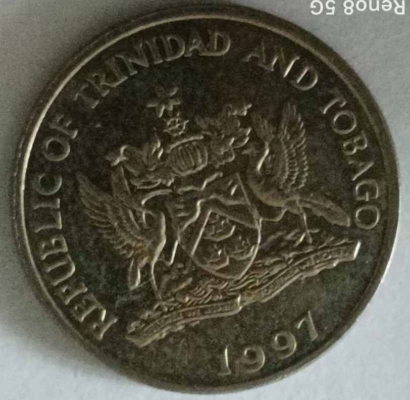 泡泡堂第133期  世界硬币专场（无押金，无佣金，捡漏，全场20包邮，偏远地区除外） 特立尼达25分