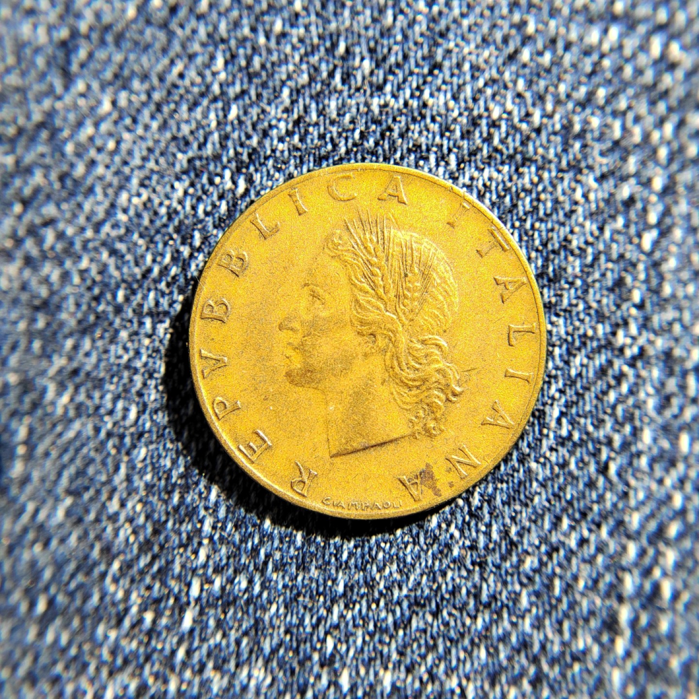 王之爱好～外国钱币 1957年，20分，意大利辅币