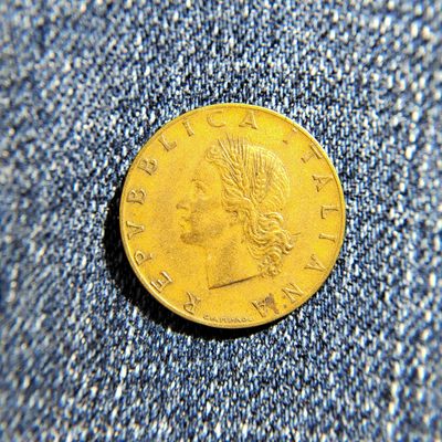 王之爱好～外国钱币 - 1957年，20分，意大利辅币