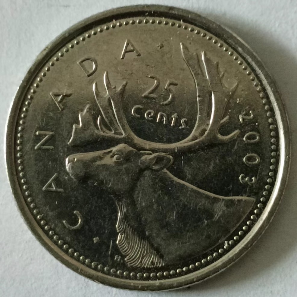 泡泡堂第133期  世界硬币专场（无押金，无佣金，捡漏，全场20包邮，偏远地区除外） 加拿大25分中年