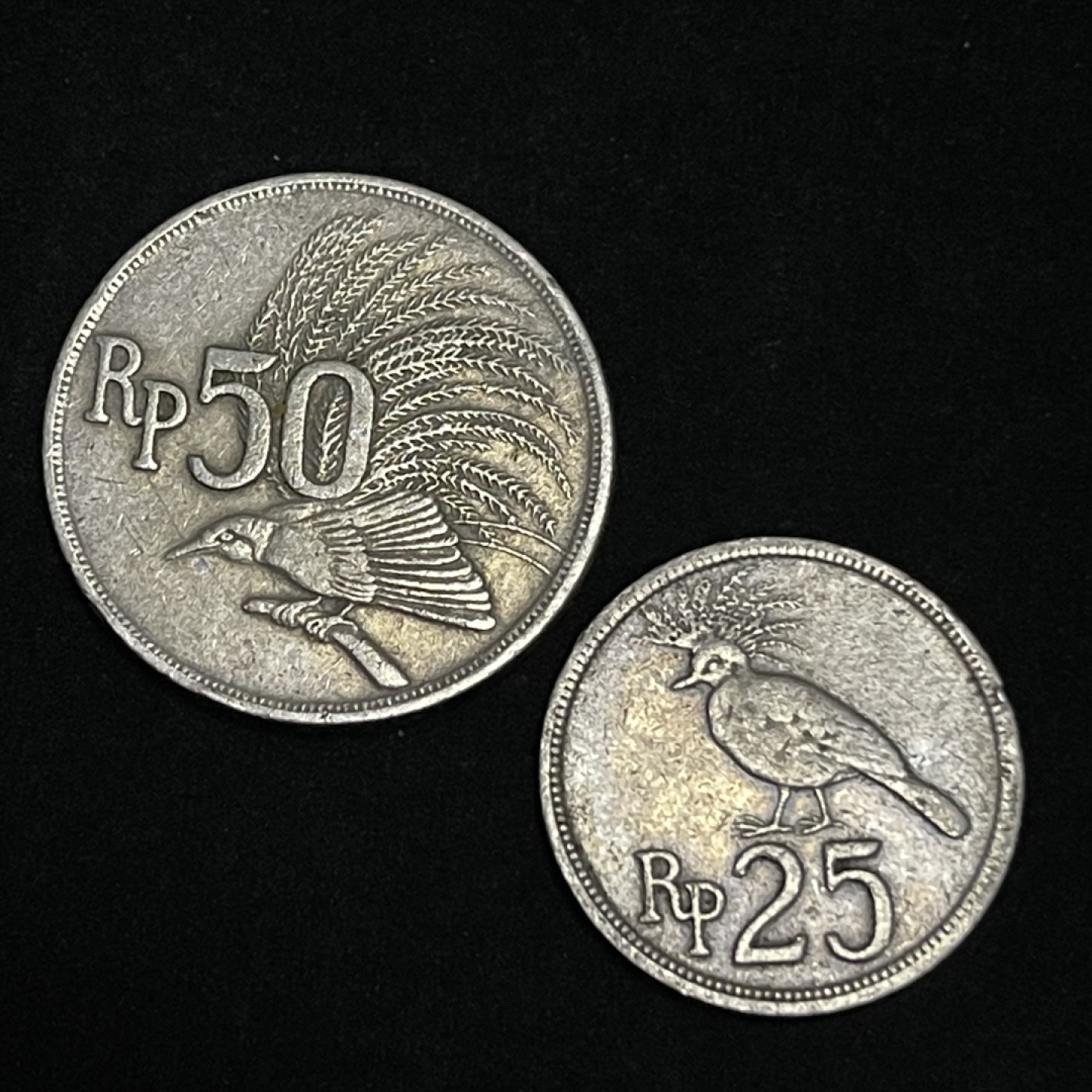 外国硬币0元起拍（19） 印度尼西亚20，50卢比