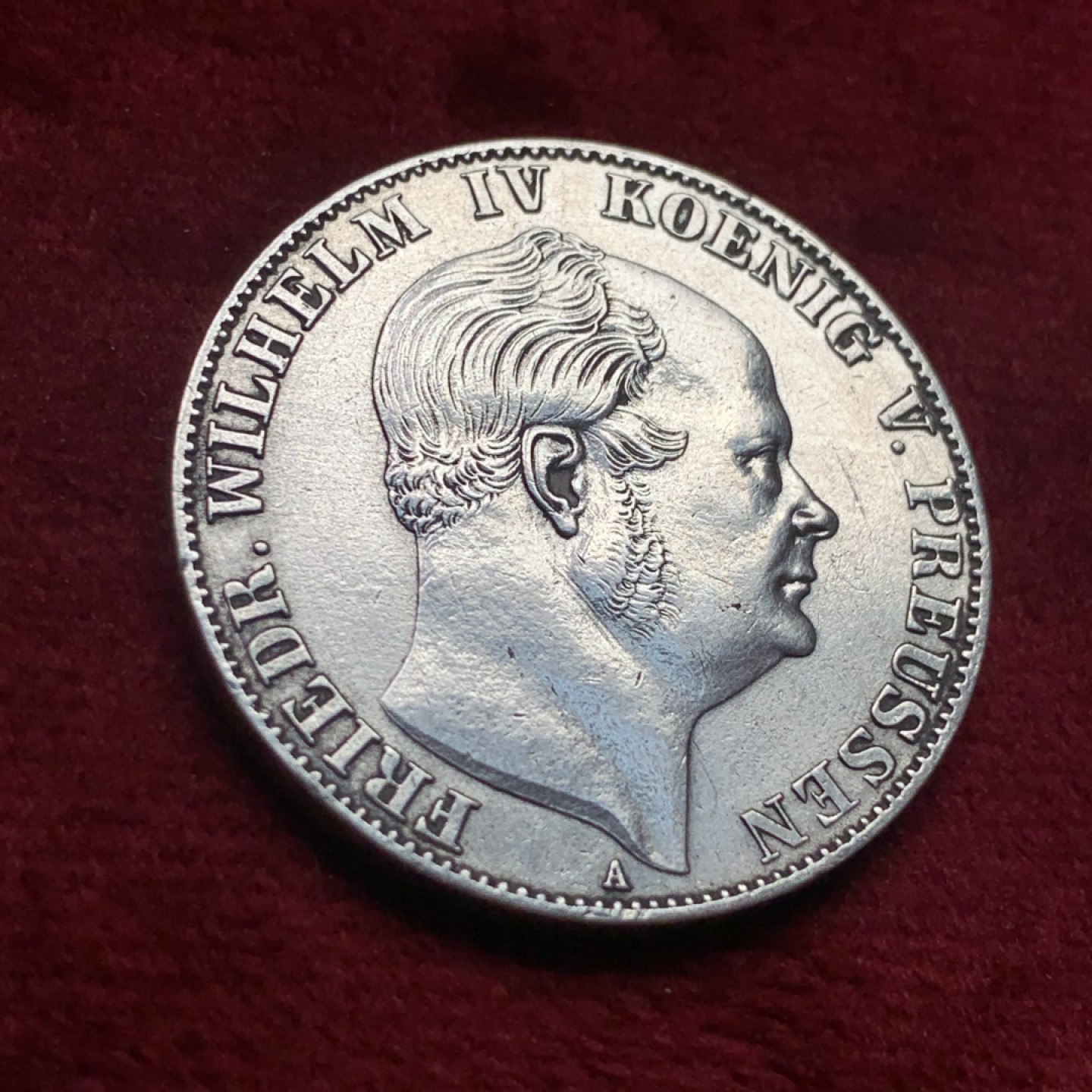 《竞宝斋》第111场-周日，周一 ，2场连拍（全场包邮） 德国 1859年 普鲁士 洋葱头泰勒细节好 离冠版