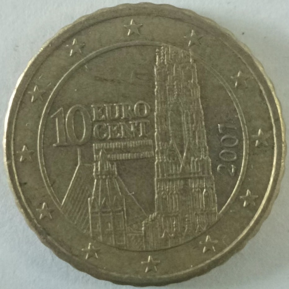 泡泡堂第134期  世界硬币专场（无押金，无佣金，捡漏，全场20包邮，偏远地区除外） 奥地利十欧分