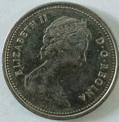 泡泡堂第134期  世界硬币专场（无押金，无佣金，捡漏，全场20包邮，偏远地区除外） - 加拿大1986年25分