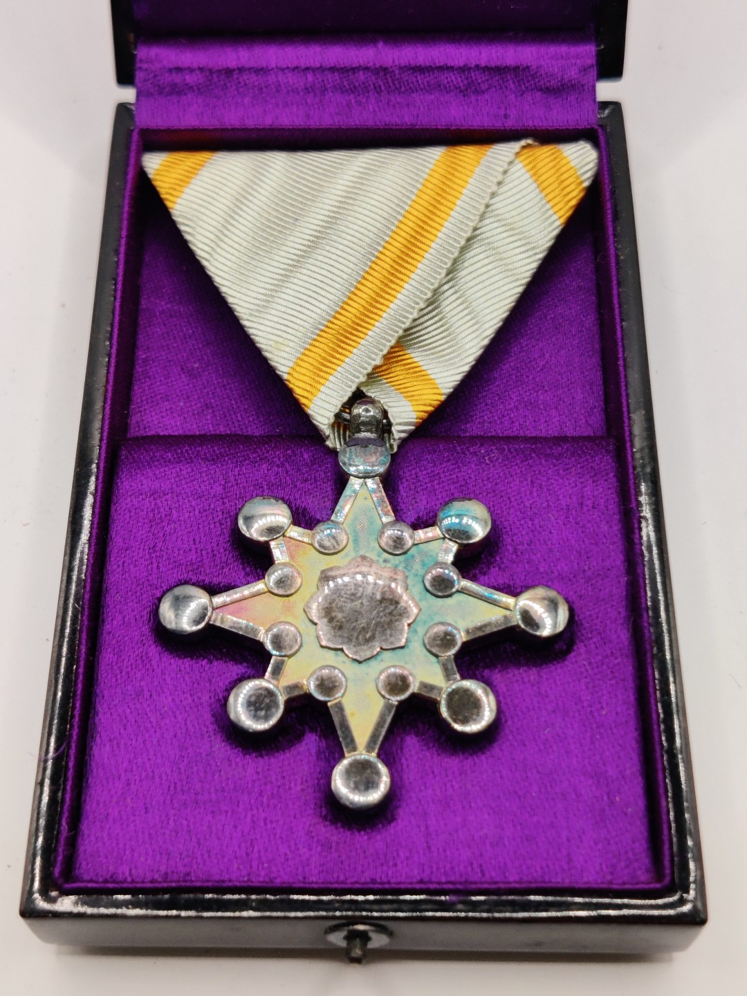 全场0元起拍 第10期 咸鱼国勋章拍卖专场 11月2日（周三）下午6：00开始 勿忘国耻 日本战时八等瑞宝章 银制