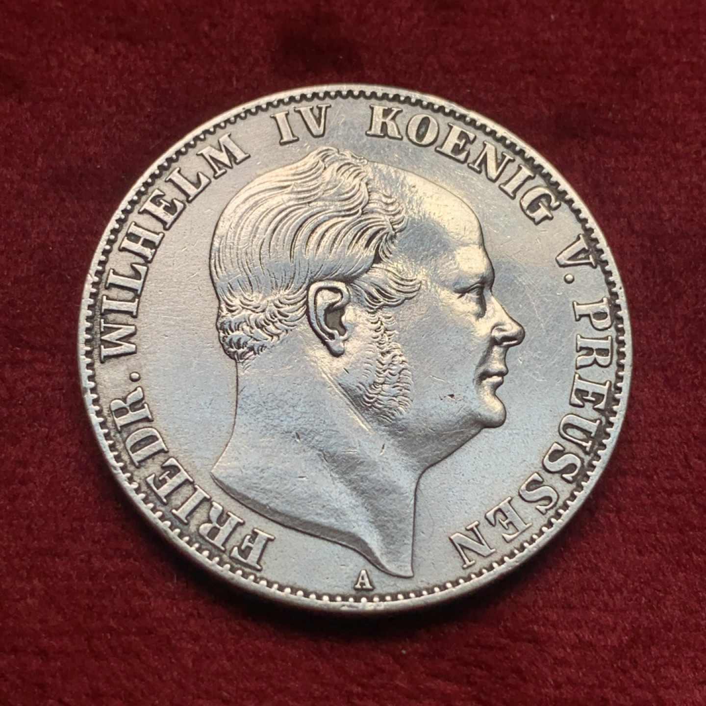 《竞宝斋》第111场-周日，周一 ，2场连拍（全场包邮） 德国 1859年 普鲁士 洋葱头泰勒细节好 离冠版