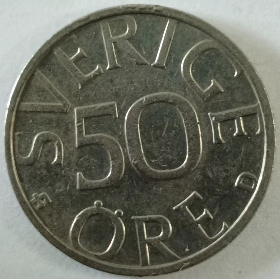 泡泡堂第149期  世界硬币专场（无押金，无佣金，捡漏，全场20包邮，偏远地区除外） 瑞典50分