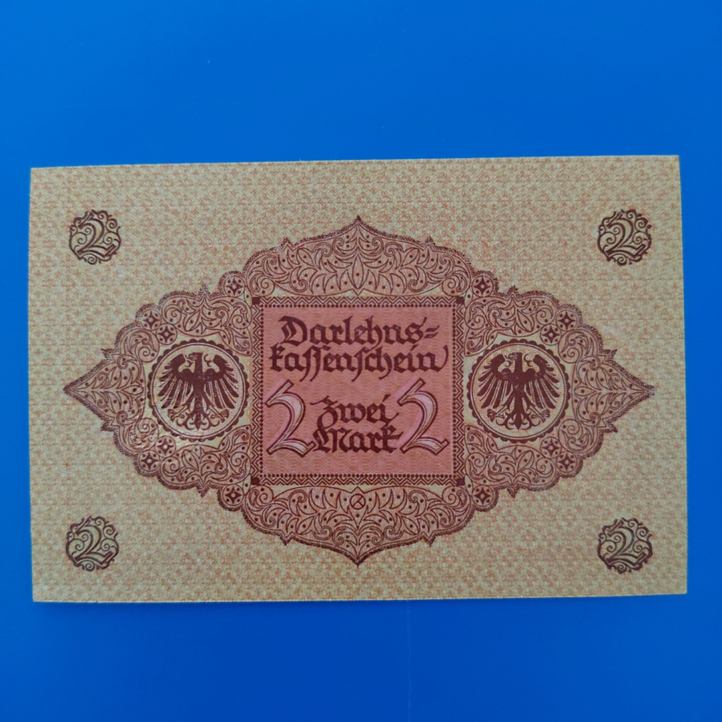 王之爱好～外国纸币 1920年，2马克，德国纸币