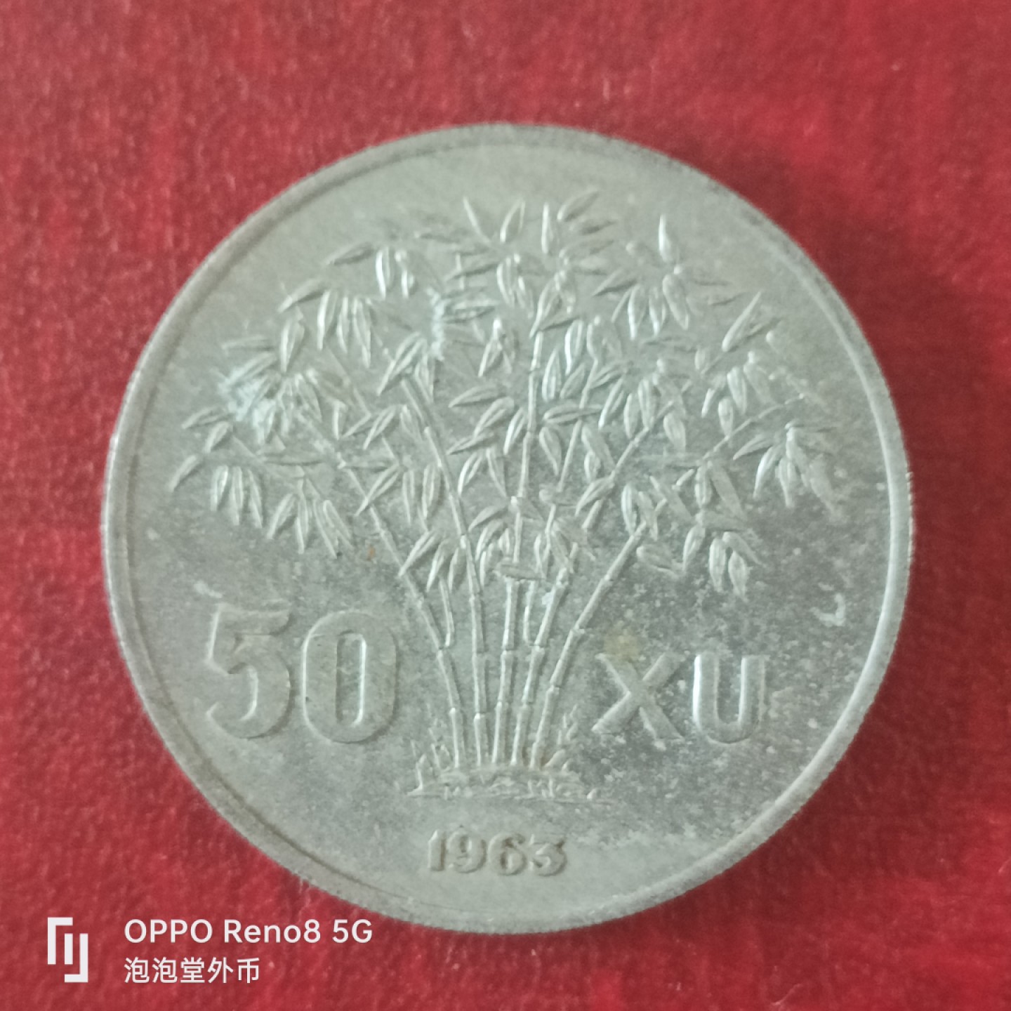 泡泡堂微拍第十八幕精品硬币专场👿👿，零佣金，零押金，满二十元包邮 南越63年50许大币