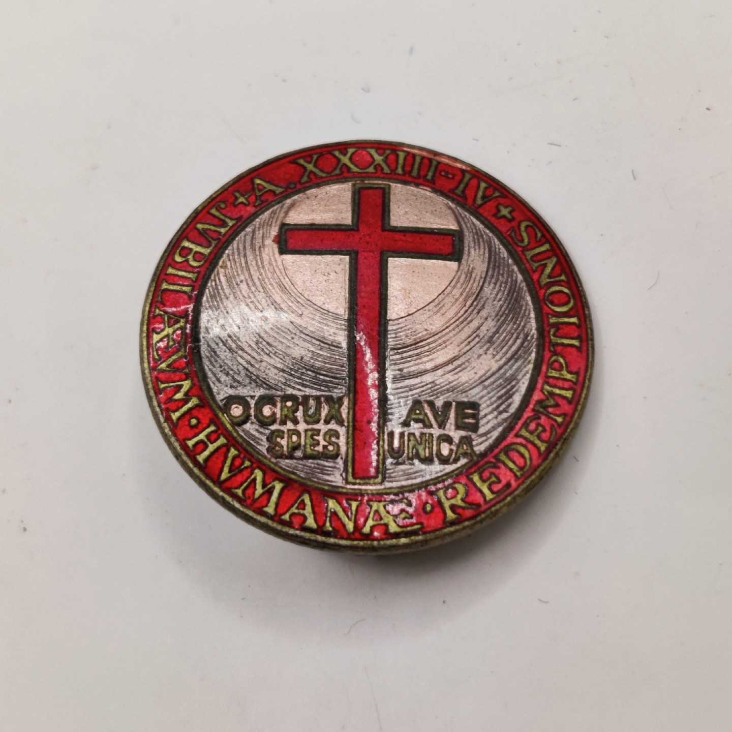 全场0元起拍 第10期 咸鱼国勋章拍卖专场 11月2日（周三）下午6：00开始 法国天主教会珐琅徽章