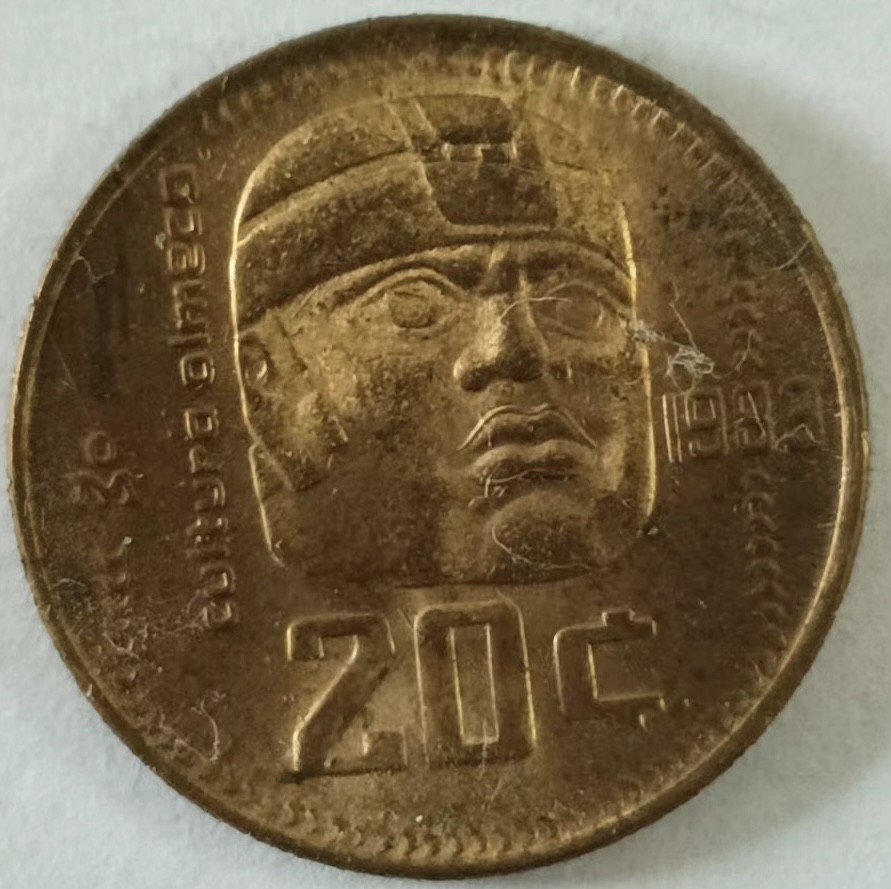 泡泡堂第134期  世界硬币专场（无押金，无佣金，捡漏，全场20包邮，偏远地区除外） 墨西哥20C