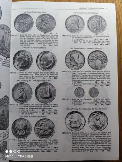【德藏】世界币章目录书籍专场拍卖 巴滕贝格 20世纪世界币目录 2015年版