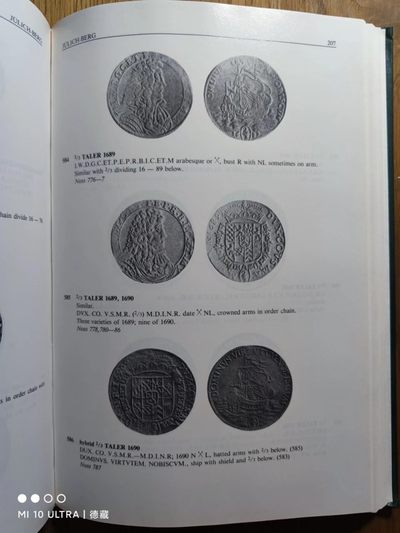【德藏】世界币章目录书籍专场拍卖 达文波特 古尔盾银币目录 1559-1763年