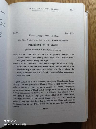 【德藏】世界币章目录书籍专场拍卖 美国纪念章历史 1776-1876年 