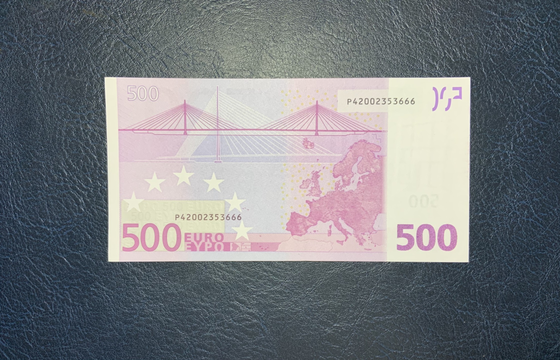 收藏联盟Quantum Auction 第204期拍卖 欧盟国家荷兰2002年500欧元 品相AU 豹子号666 稀少第一签