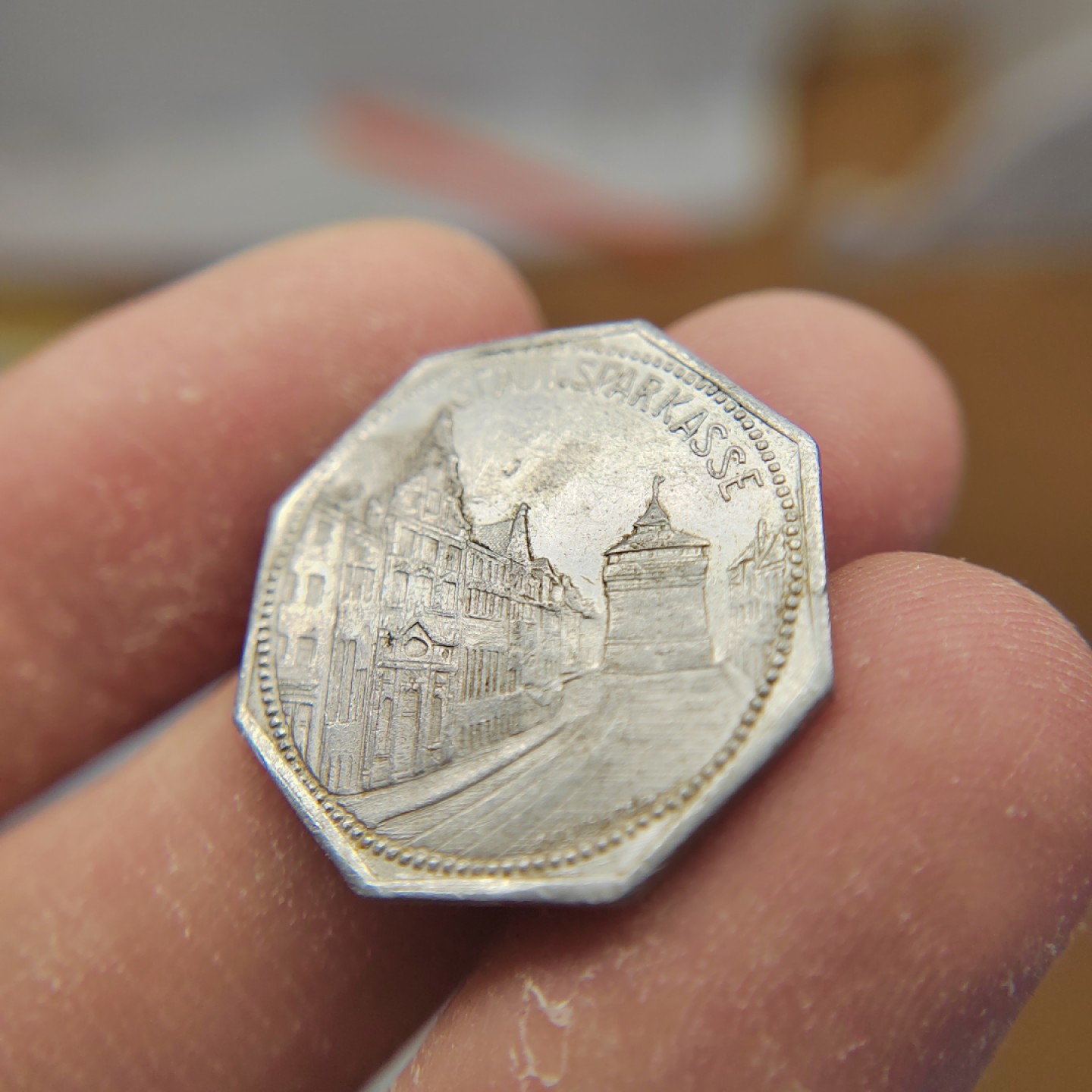 王之爱好～外国钱币 1921年，20芬尼，德国铝币