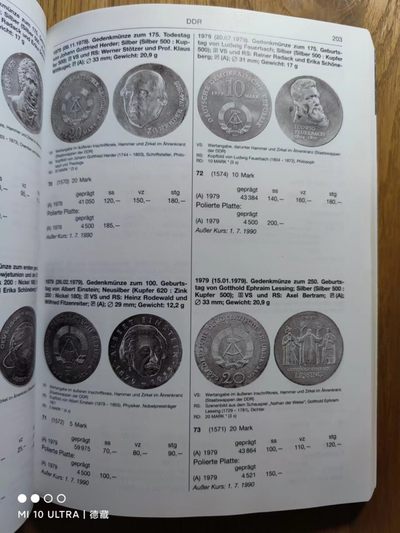 【德藏】世界币章目录书籍专场拍卖 Michel德国钱币目录 1871-至今