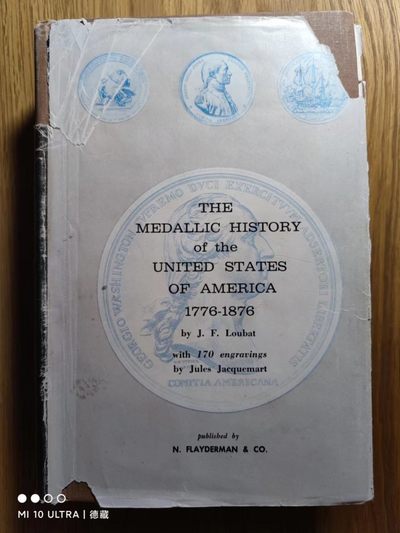 【德藏】世界币章目录书籍专场拍卖 - 美国纪念章历史 1776-1876年 