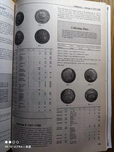 【德藏】世界币章目录书籍专场拍卖 英国钱币目录 1066年至今 