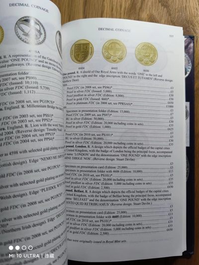 【德藏】世界币章目录书籍专场拍卖 英国钱币目录 2011年版
