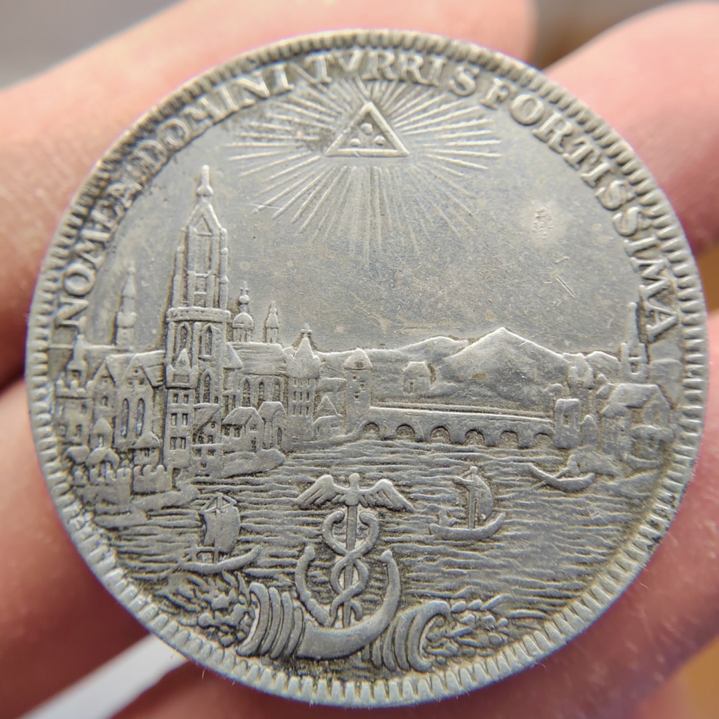 王之爱好～外国钱币 1980年，泰勒，德国大铜币