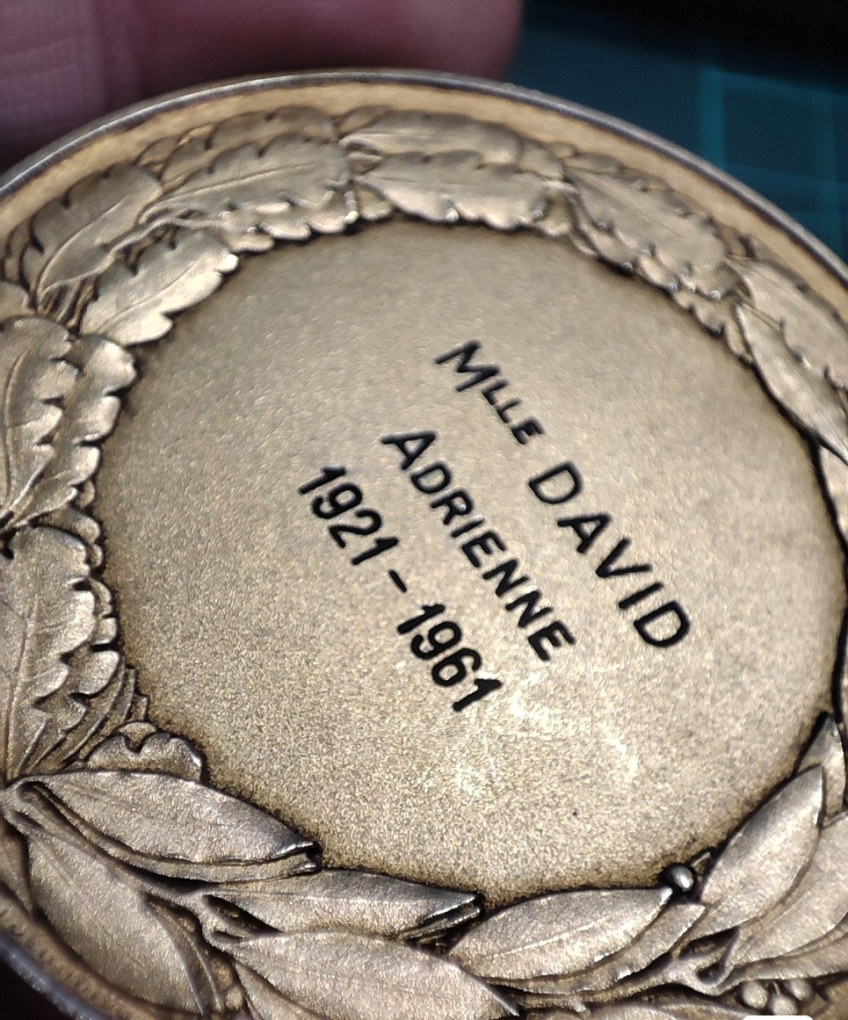 八角银章NGC章牌特卖会 法国1961镀金气象学会银章