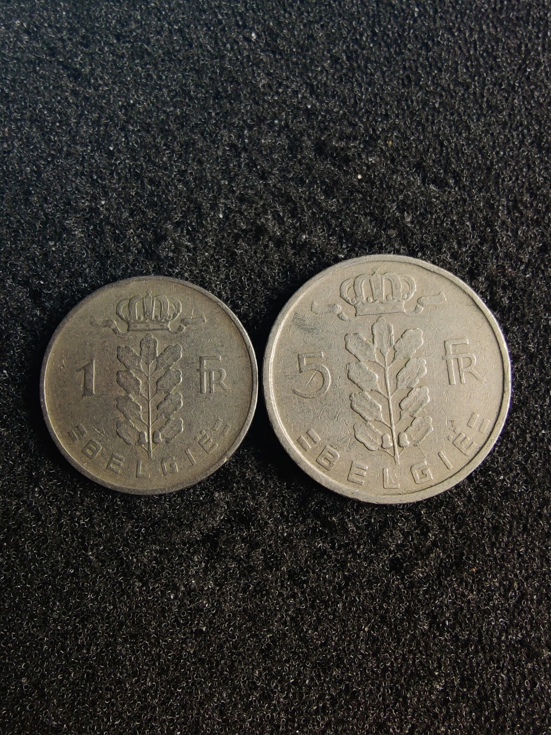 ♥一只鱼（世界钱币第七期） 比利时1/5法郎