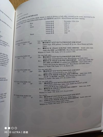 【德藏】世界币章目录书籍专场拍卖 英国金币目录 1257-1603年 
