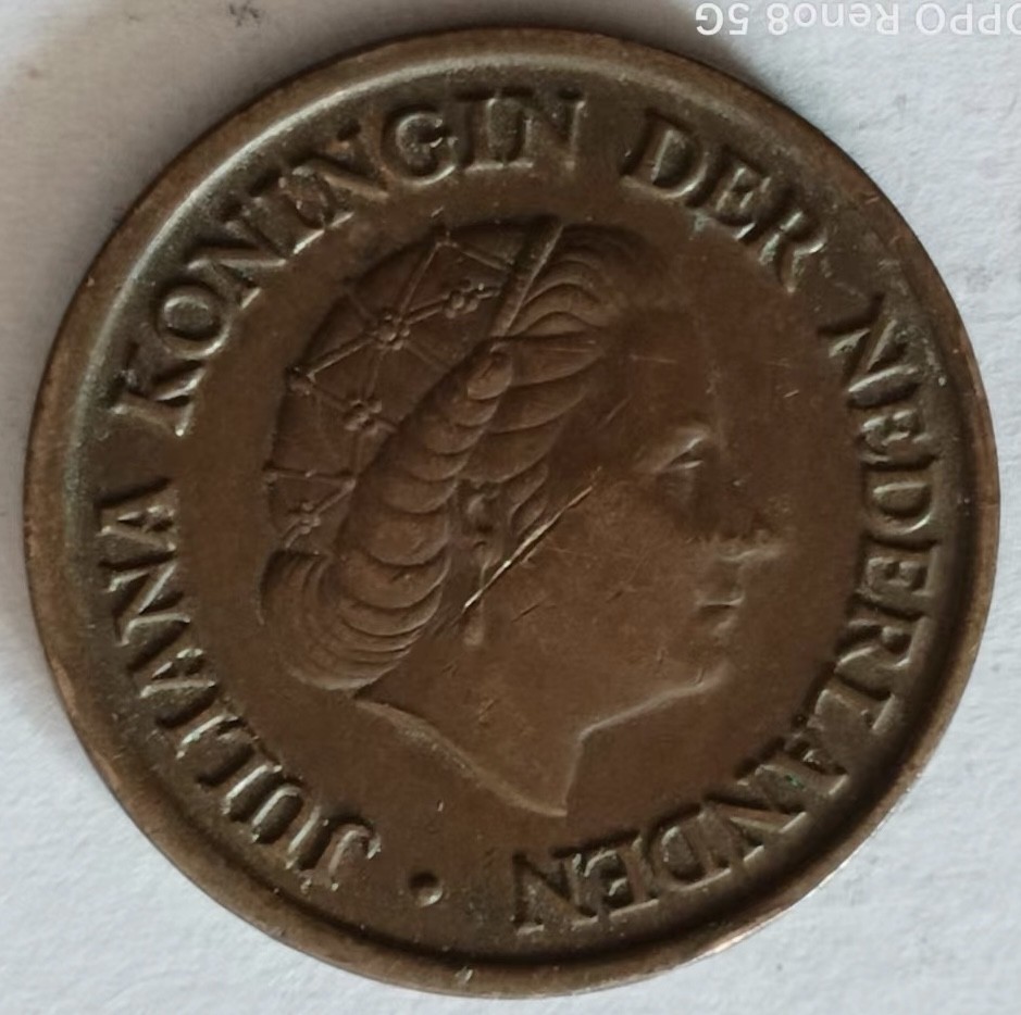 泡泡堂第135期  世界硬币专场（无押金，无佣金，捡漏，全场20包邮，偏远地区除外） 荷兰1955年5c