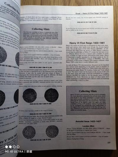 【德藏】世界币章目录书籍专场拍卖 英国钱币目录 1066年至今 