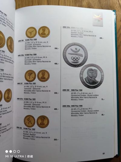 【德藏】世界币章目录书籍专场拍卖 巴滕贝格 奥林匹克钱币目录 1952-2016年