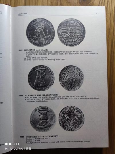 【德藏】世界币章目录书籍专场拍卖 达文波特 欧洲克朗硬币目录