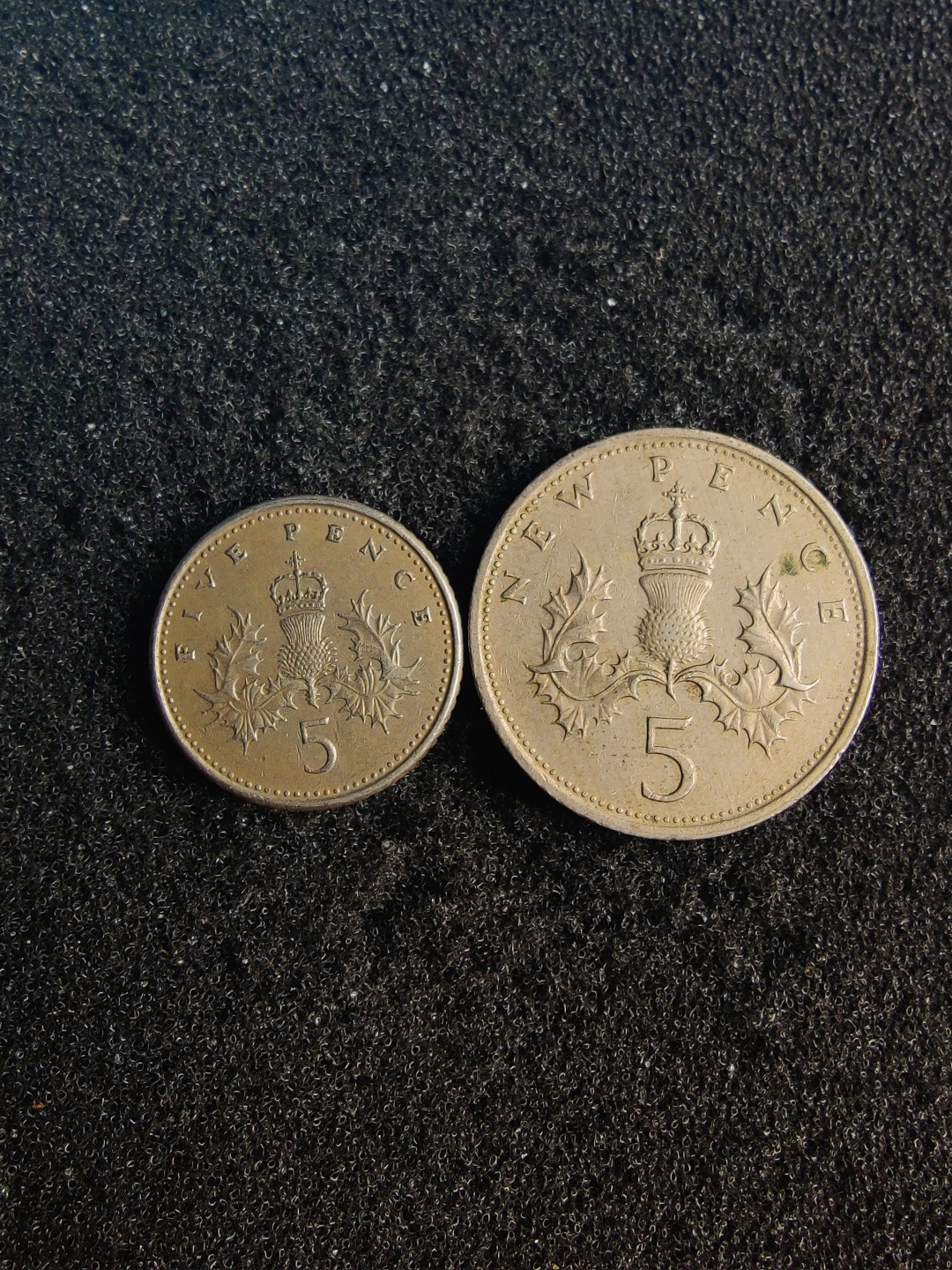 ♥一只鱼（世界钱币第七期） 英国五便士