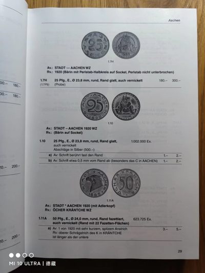 【德藏】世界币章目录书籍专场拍卖 德国德紧芬克目录 