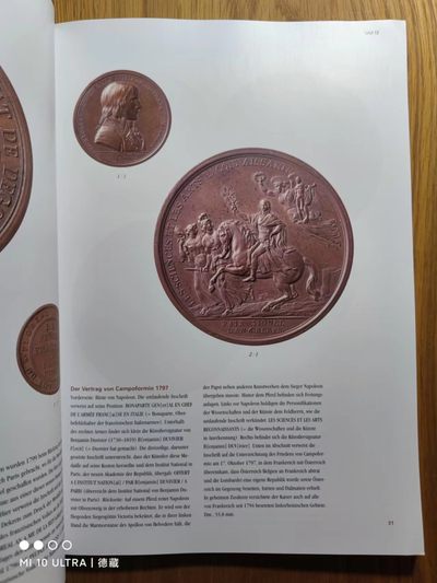 【德藏】世界币章目录书籍专场拍卖 拿破仑时期纪念章艺术图录