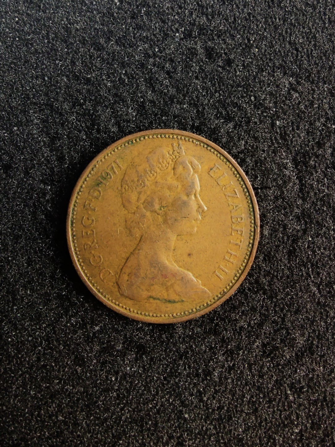 ♥一只鱼（世界钱币第七期） 英国2便士