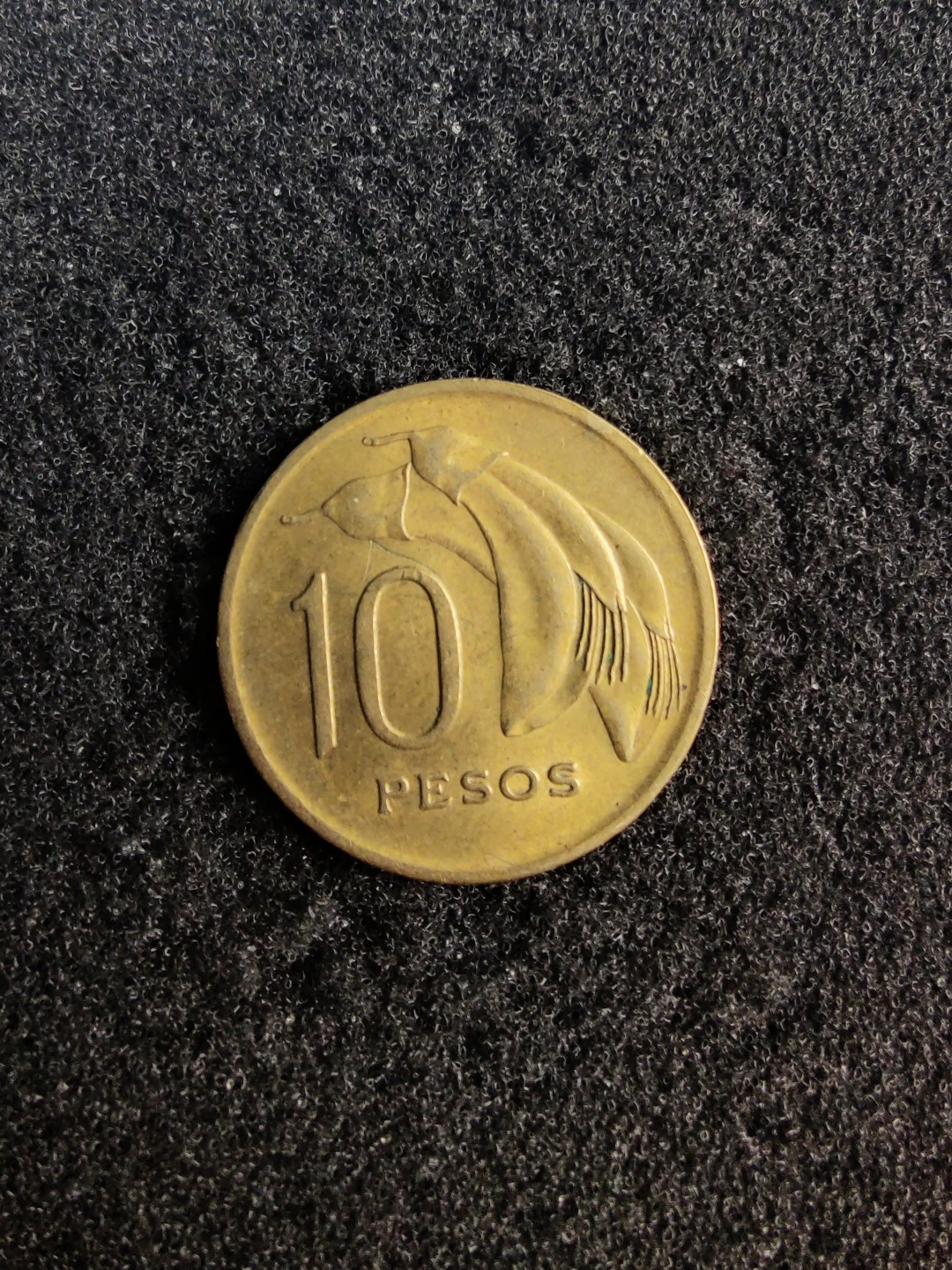 ♥一只鱼（世界钱币第七期） 乌拉圭十比索