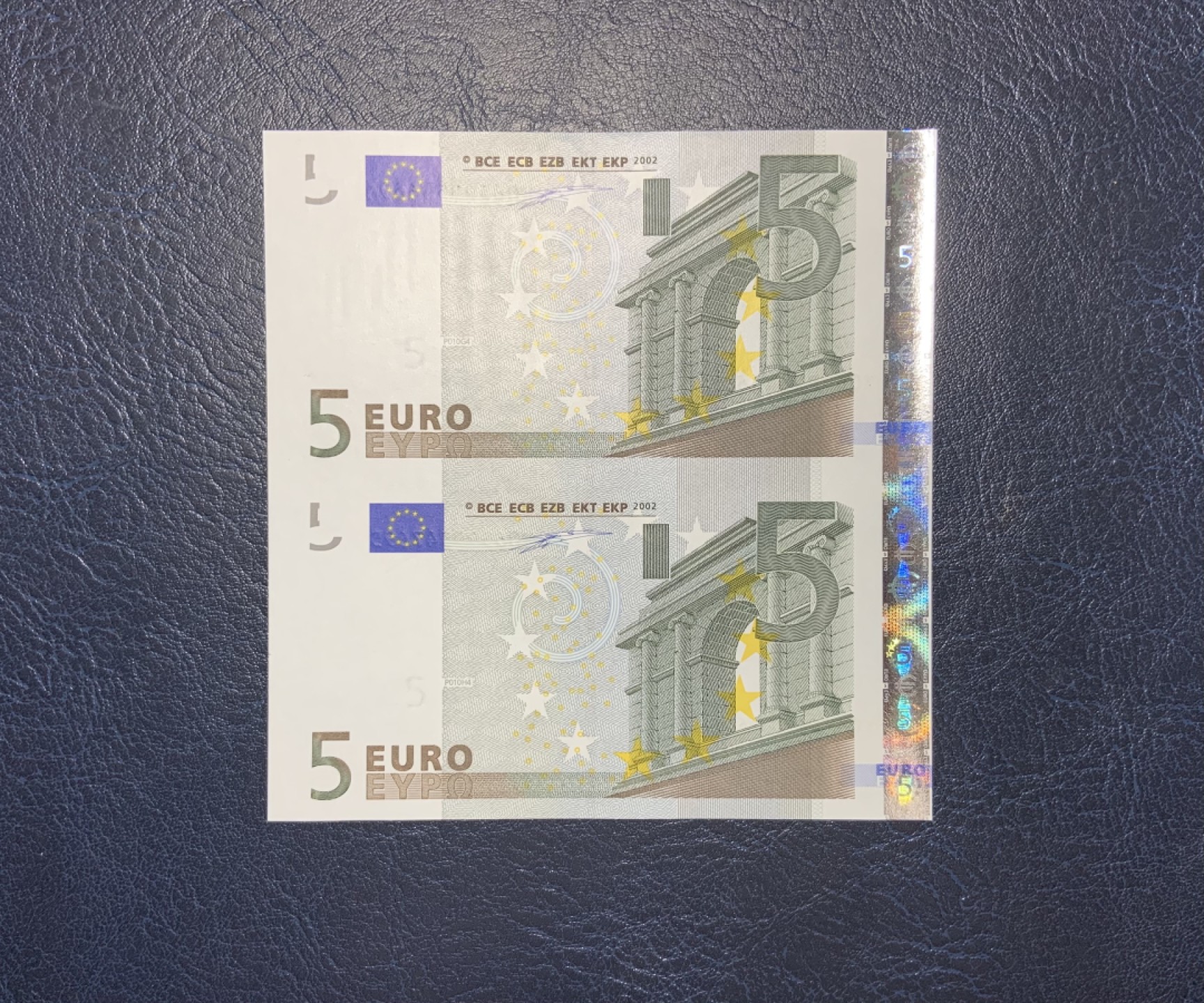 收藏联盟Quantum Auction 第204期拍卖 欧盟德国2002年5欧元两连体 品相全新UNC 稀少第一签