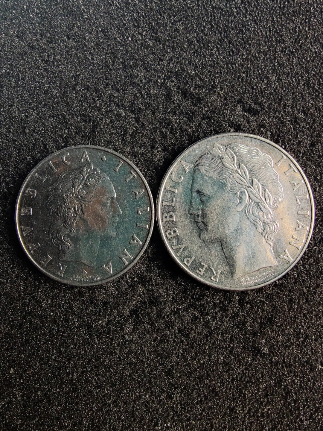 ♥一只鱼（世界钱币第七期） 意大利50/100里拉