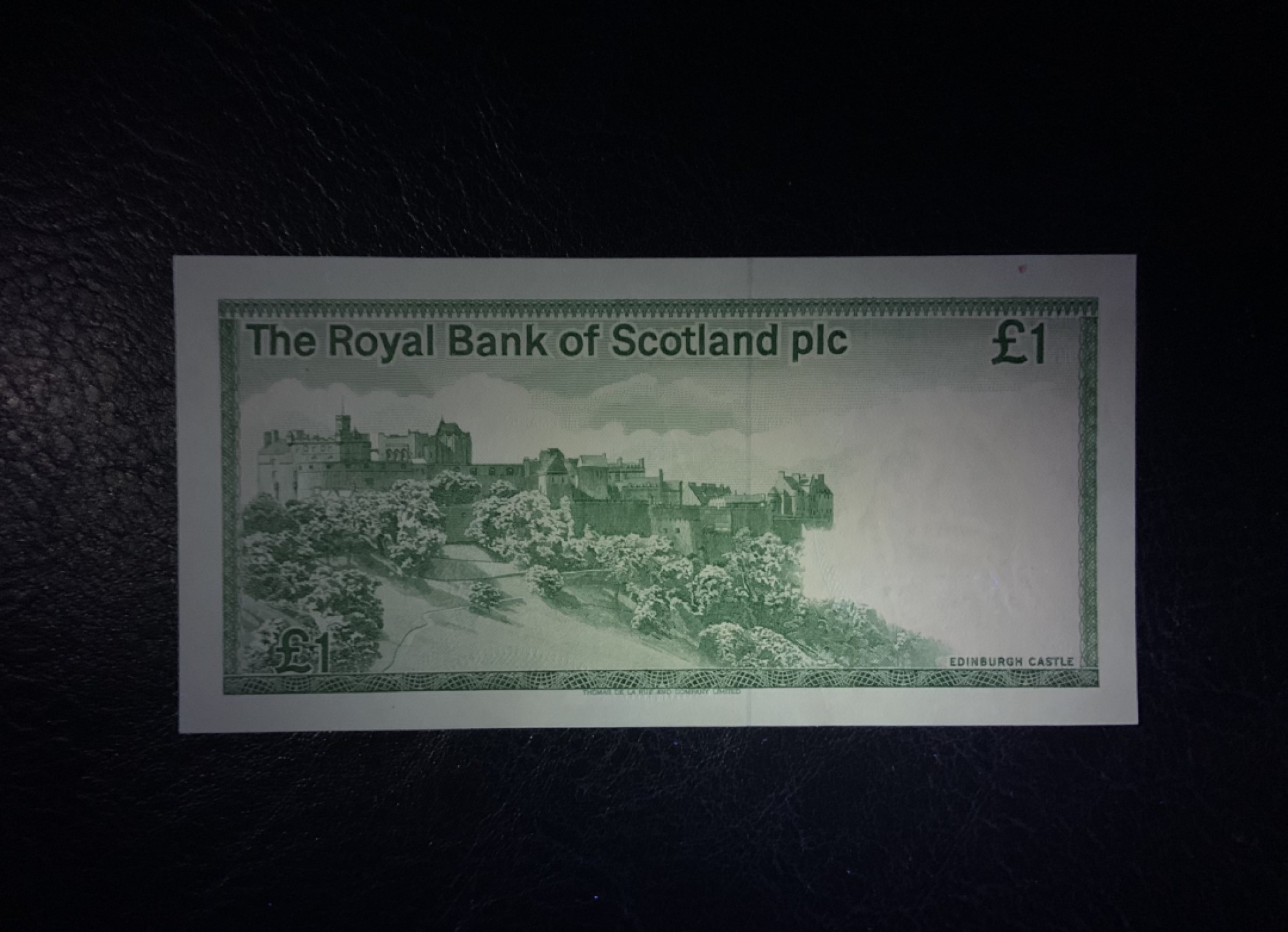 收藏联盟Quantum Auction 第204期拍卖 苏格兰1986年1镑 品相UNC- 纸张有原始杂质 