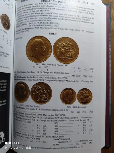 【德藏】世界币章目录书籍专场拍卖 英国钱币目录 2013年版