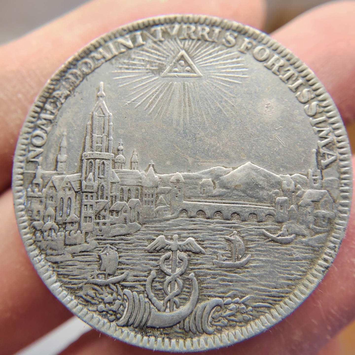 王之爱好～外国钱币 1980年，泰勒，德国大铜币