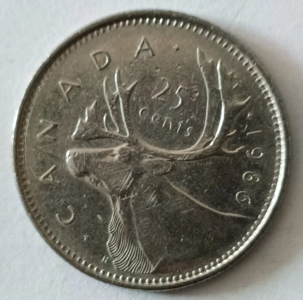 泡泡堂第135期  世界硬币专场（无押金，无佣金，捡漏，全场20包邮，偏远地区除外） 加拿大25分青年