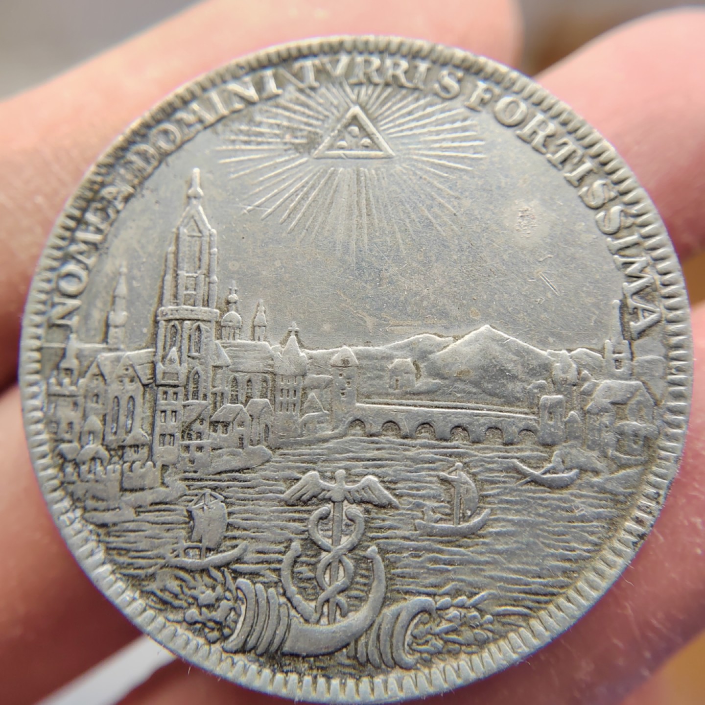 王之爱好～外国钱币 1980年，泰勒，德国大铜币